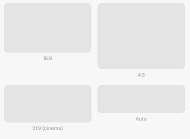 aspect ratio